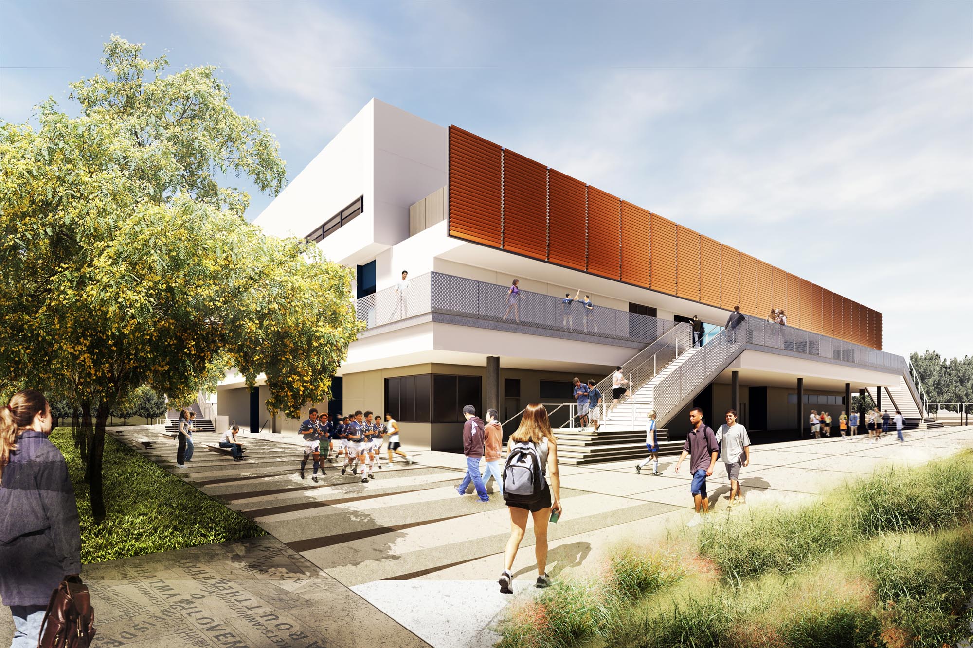 CO Architects LAUSD North Hollywood High School Comprehensive   15007 000 N38 Print 