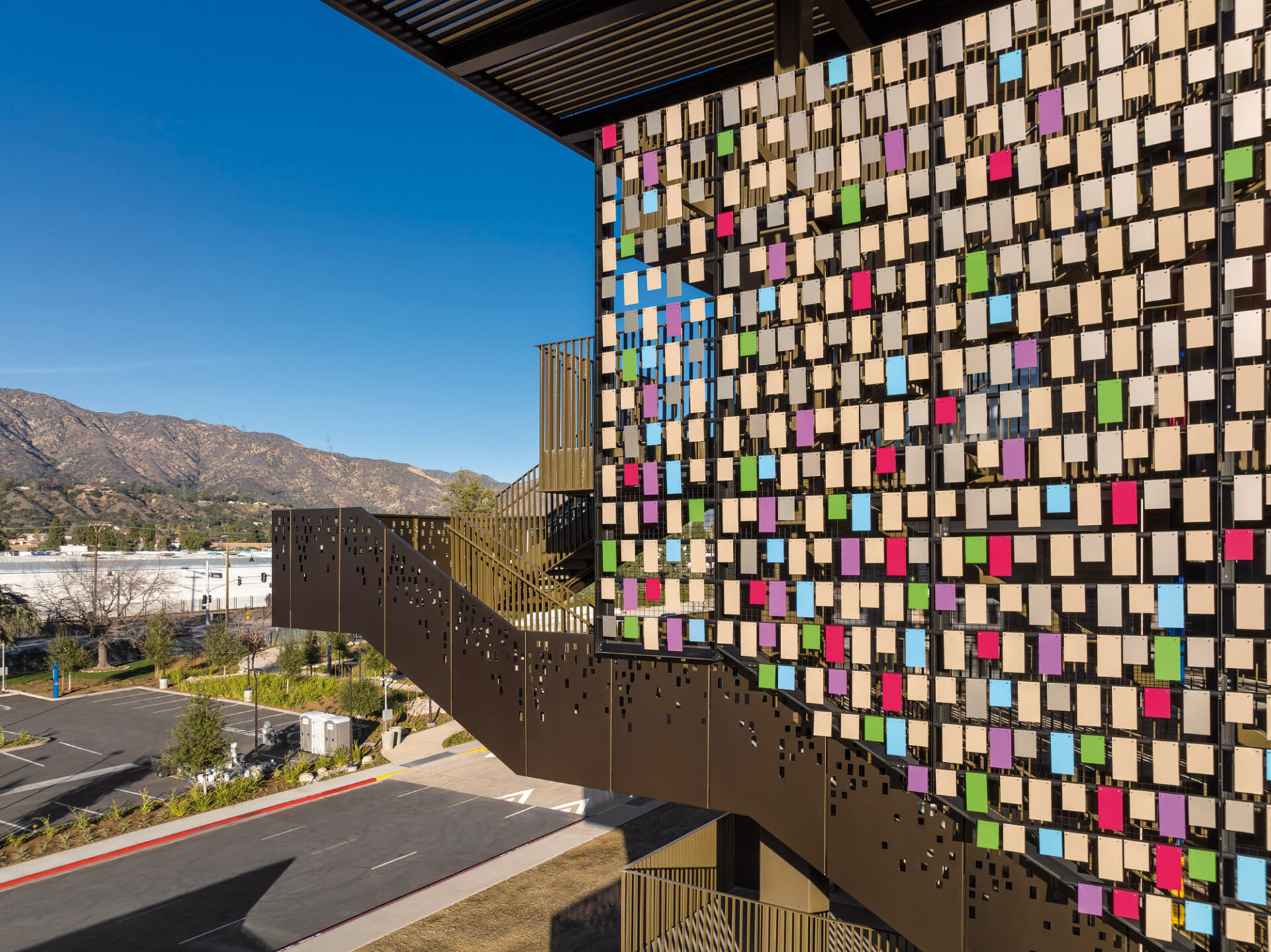 Co architects city of hope duarte northeast parking structure